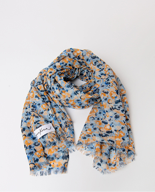 Fular estampado rectangular - Imagen 2
