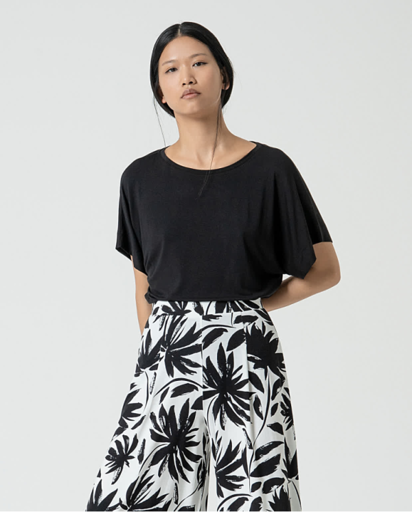 Pantalón ancho estampado - Imagen 2