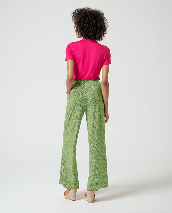 Pantalón fluido estampado - Imagen 3