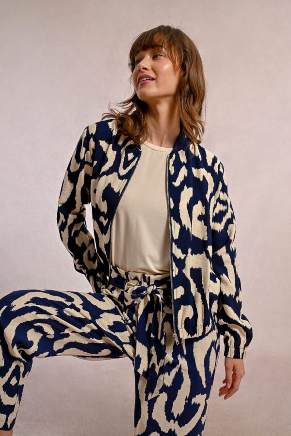 Chaqueta bomber estampada - Imagen 3