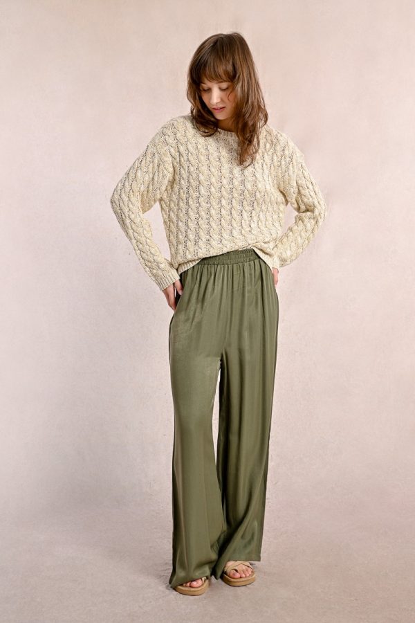 Pantalón largo fluido - Imagen 3