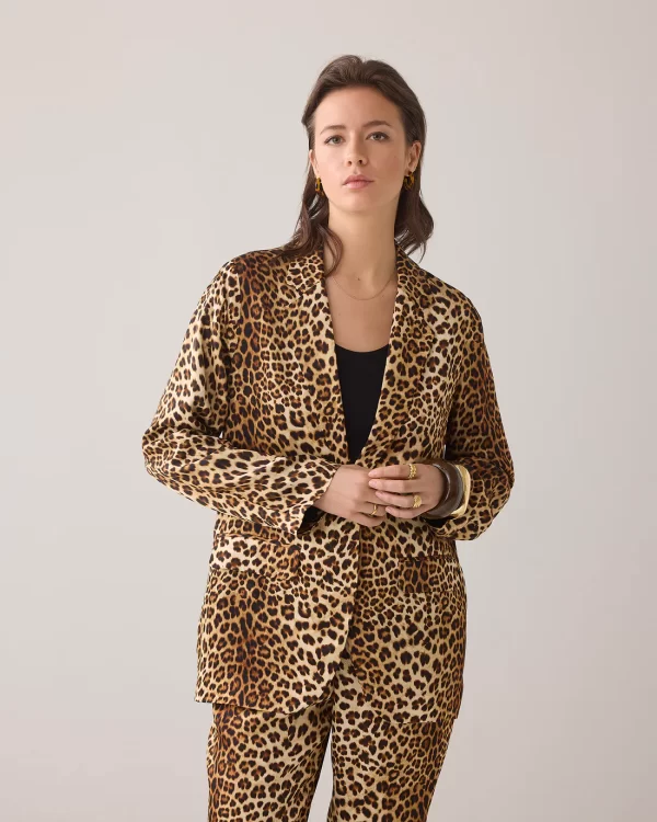Blazer animal print
